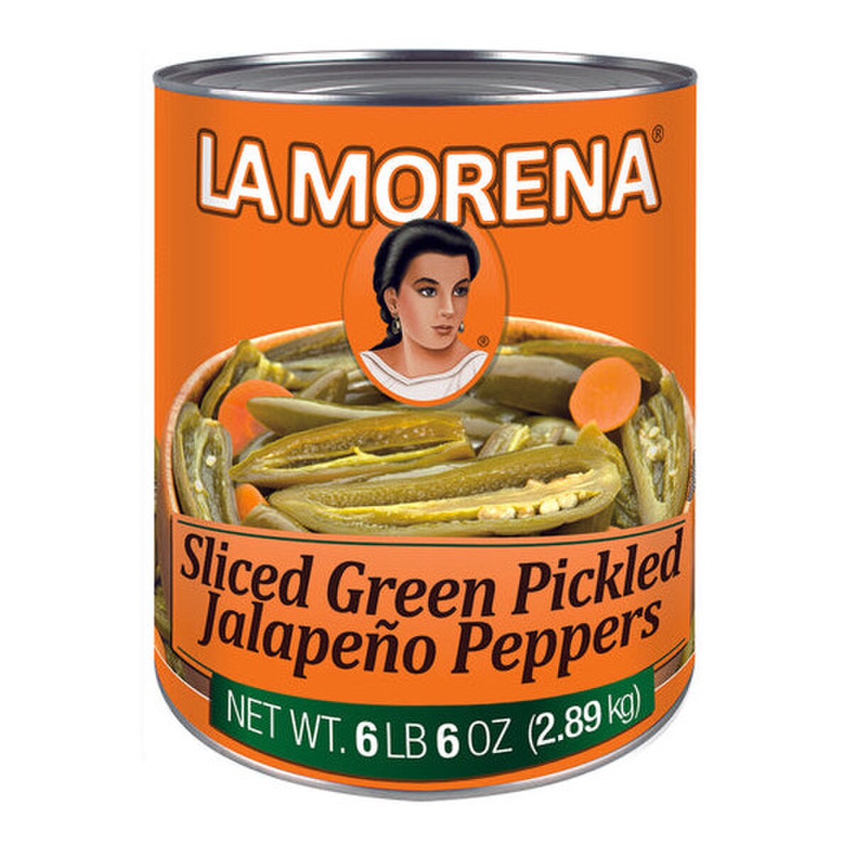 LA MORENA SLICED JALAPEÑOS 6/10